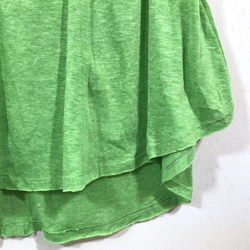 Umgee Short Sleeve Casual Top Green 1X - Picture 3 of 9